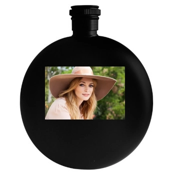 Heather Graham Round Flask