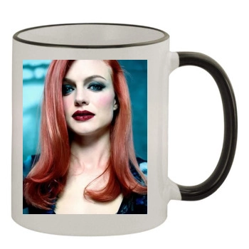 Heather Graham 11oz Colored Rim & Handle Mug