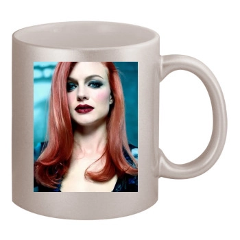 Heather Graham 11oz Metallic Silver Mug