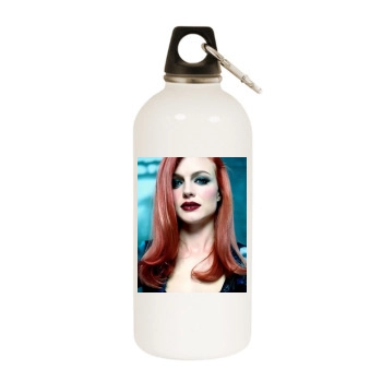 Heather Graham White Water Bottle With Carabiner