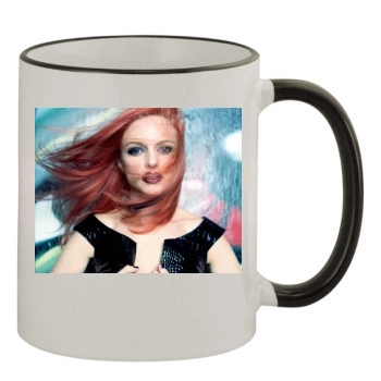 Heather Graham 11oz Colored Rim & Handle Mug