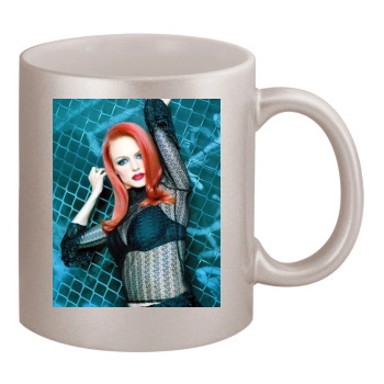 Heather Graham 11oz Metallic Silver Mug