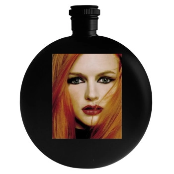 Heather Graham Round Flask