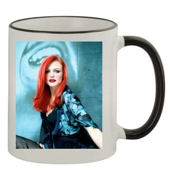 Heather Graham 11oz Colored Rim & Handle Mug