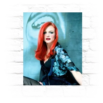 Heather Graham Metal Wall Art