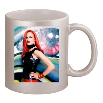 Heather Graham 11oz Metallic Silver Mug