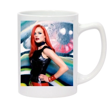 Heather Graham 14oz White Statesman Mug