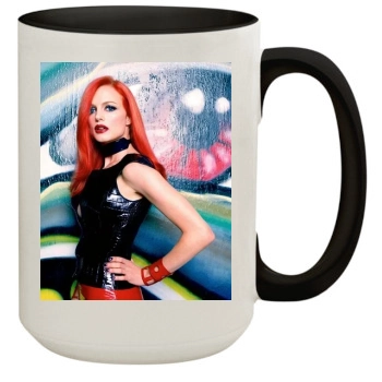 Heather Graham 15oz Colored Inner & Handle Mug