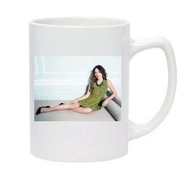 Olivia Wilde 14oz White Statesman Mug