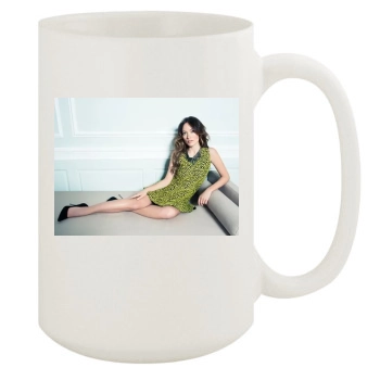 Olivia Wilde 15oz White Mug