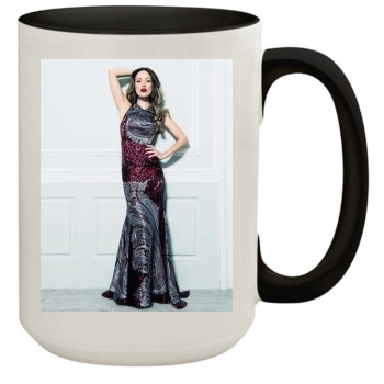 Olivia Wilde 15oz Colored Inner & Handle Mug