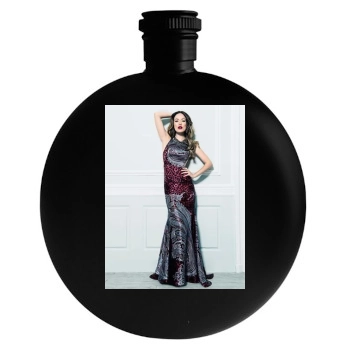 Olivia Wilde Round Flask