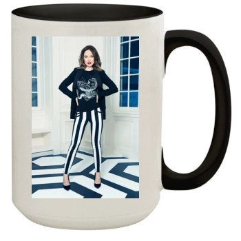 Olivia Wilde 15oz Colored Inner & Handle Mug