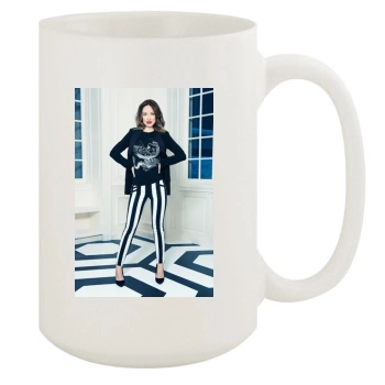 Olivia Wilde 15oz White Mug