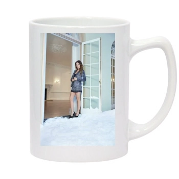 Olivia Wilde 14oz White Statesman Mug