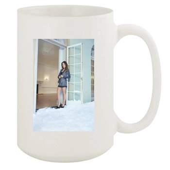 Olivia Wilde 15oz White Mug