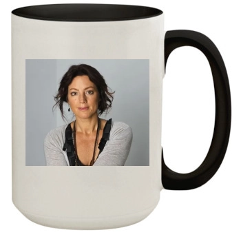 Sarah McLachlan 15oz Colored Inner & Handle Mug