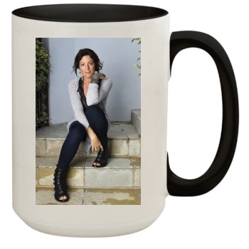 Sarah McLachlan 15oz Colored Inner & Handle Mug