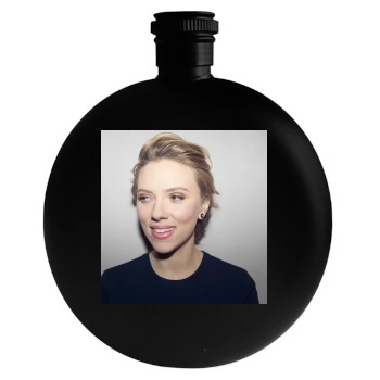 Scarlett Johansson Round Flask