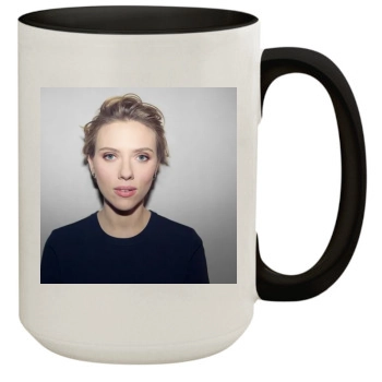 Scarlett Johansson 15oz Colored Inner & Handle Mug