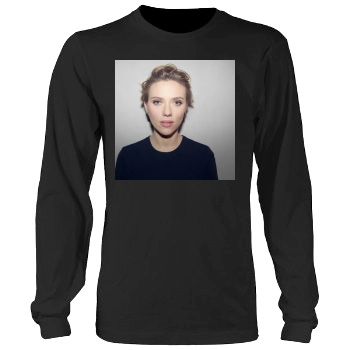 Scarlett Johansson Men's Heavy Long Sleeve TShirt