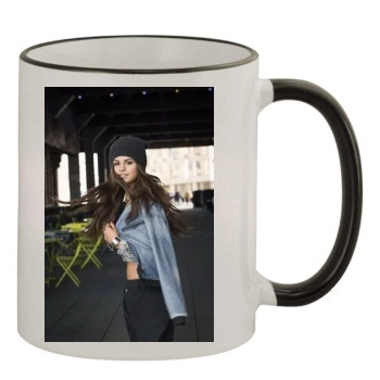 Selena Gomez 11oz Colored Rim & Handle Mug