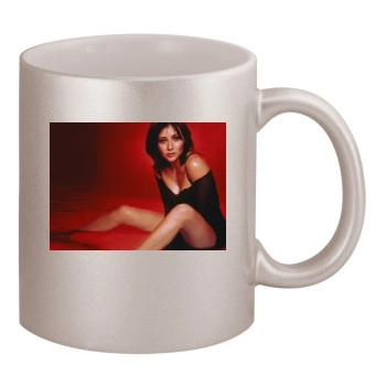 Shannen Doherty 11oz Metallic Silver Mug