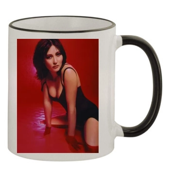 Shannen Doherty 11oz Colored Rim & Handle Mug