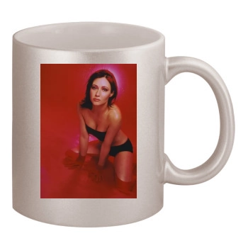 Shannen Doherty 11oz Metallic Silver Mug