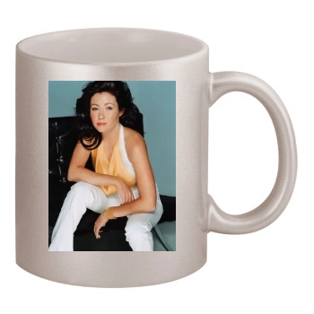 Shannen Doherty 11oz Metallic Silver Mug