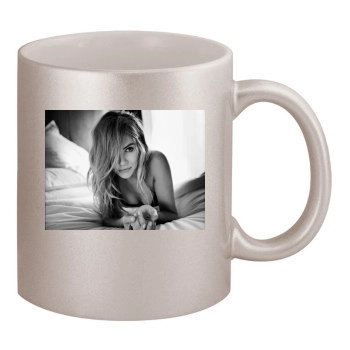 Sienna Miller 11oz Metallic Silver Mug