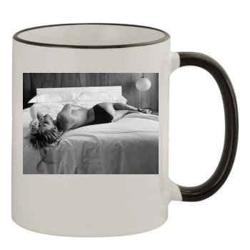 Sienna Miller 11oz Colored Rim & Handle Mug