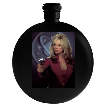 Sigourney Weaver Round Flask