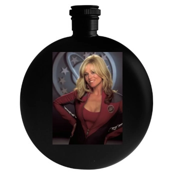 Sigourney Weaver Round Flask