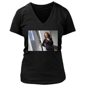 Sigourney Weaver Women's Deep V-Neck TShirt