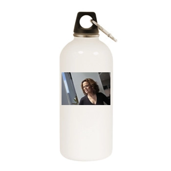 Sigourney Weaver White Water Bottle With Carabiner