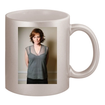 Sigourney Weaver 11oz Metallic Silver Mug