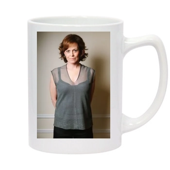 Sigourney Weaver 14oz White Statesman Mug