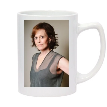 Sigourney Weaver 14oz White Statesman Mug