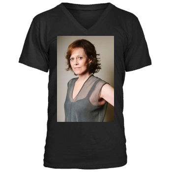 Sigourney Weaver Men's V-Neck T-Shirt