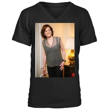 Sigourney Weaver Men's V-Neck T-Shirt