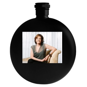 Sigourney Weaver Round Flask