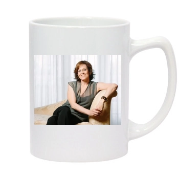 Sigourney Weaver 14oz White Statesman Mug