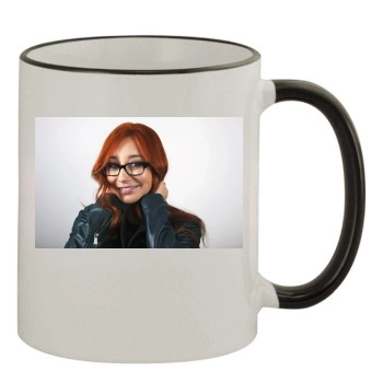 Tori Amos 11oz Colored Rim & Handle Mug