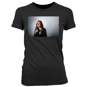 Tori Amos Women's Junior Cut Crewneck T-Shirt