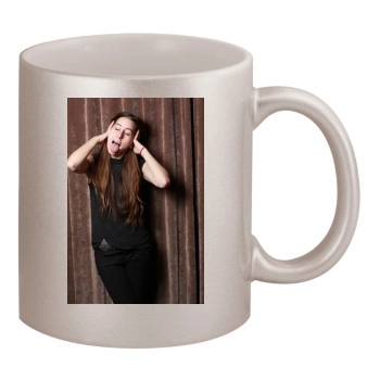 Haim 11oz Metallic Silver Mug