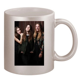 Haim 11oz Metallic Silver Mug