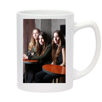 Haim 14oz White Statesman Mug