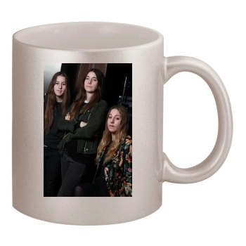 Haim 11oz Metallic Silver Mug