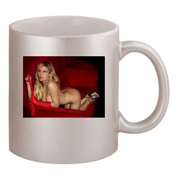 Abi Titmuss 11oz Metallic Silver Mug